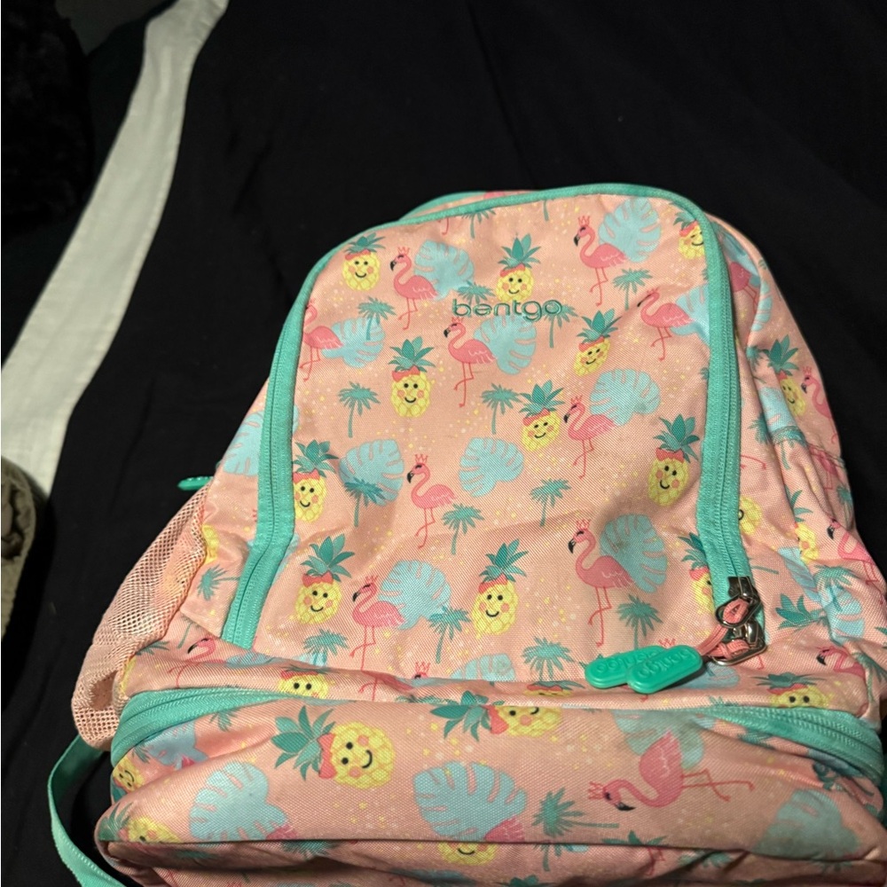 BENTGO  Pink Flamingo Kids Backpack
